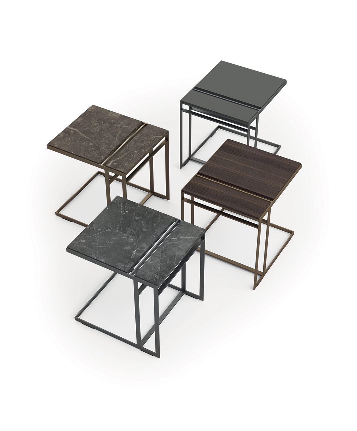 Столик журнальный Фабрика ART NOVA GLAM SIDE TABLES 