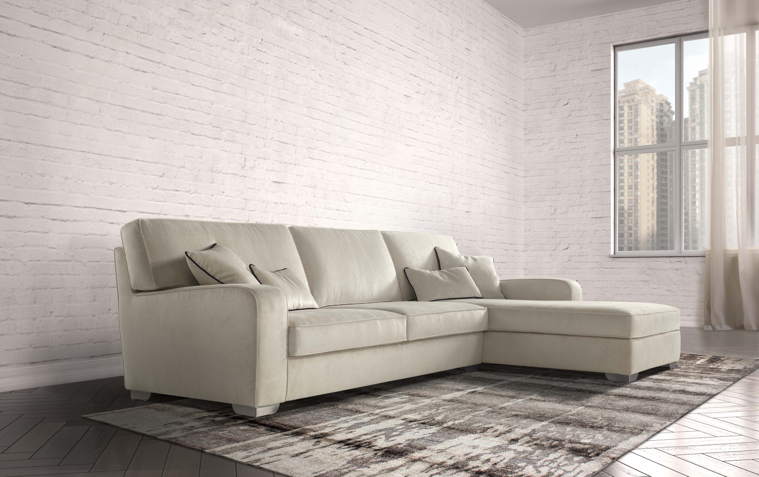 Диван Фабрика BEDDING Broadway penisola 