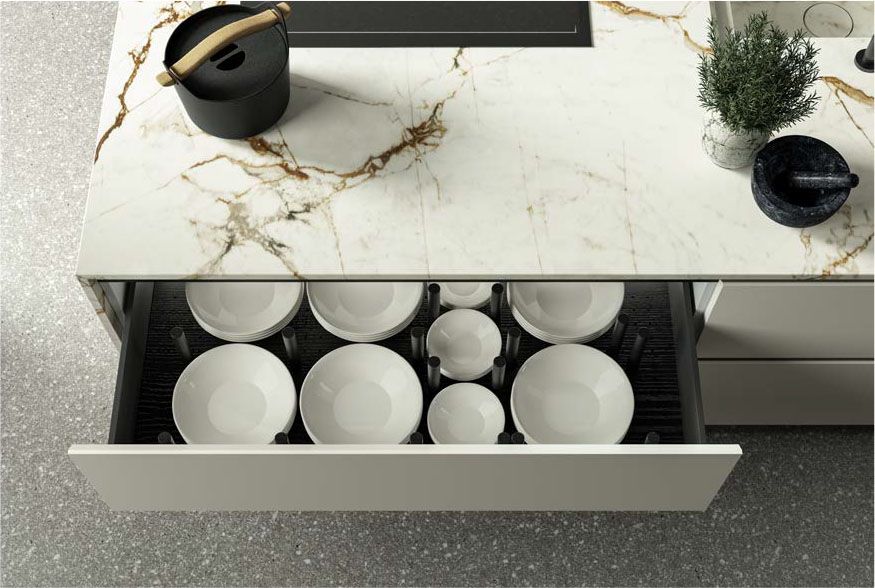 Кухня Фабрика CASTAGNA CUCINE DÉCO METAL & WOOD 