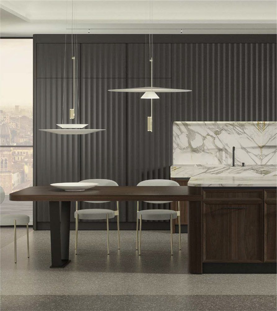 Кухня Castagna cucine DÉCO METAL & WOOD 