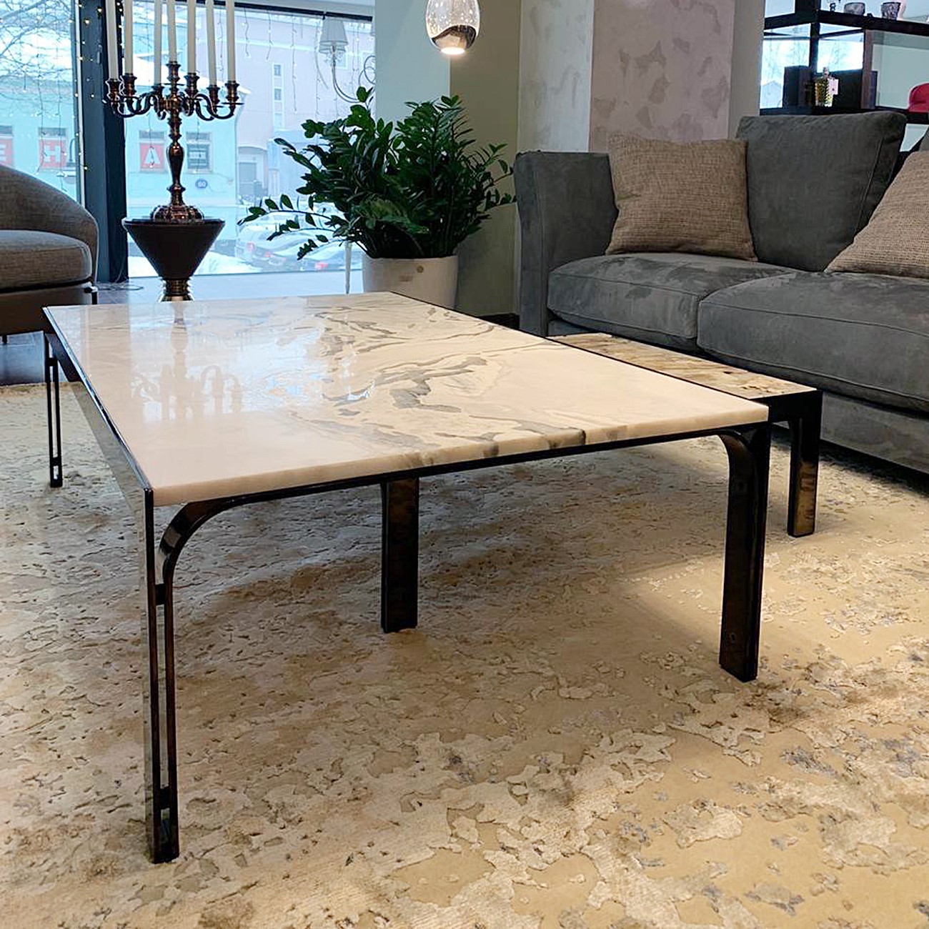 Стол журнальный Фабрика LONGHI EDGE 
