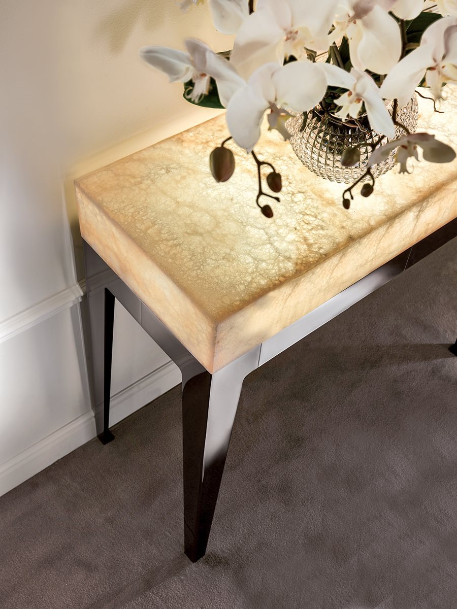 Консоль Фабрика LONGHI Gorky Onyx 
