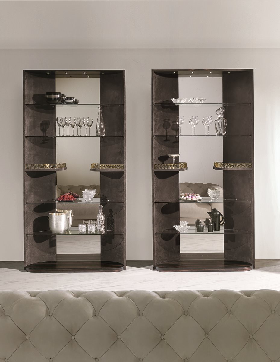 Шкаф-витрина с дверцами Фабрика LONGHI Hennesy 