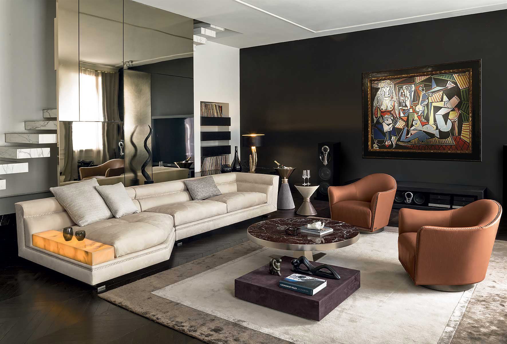 Диван Фабрика LONGHI Ansel 