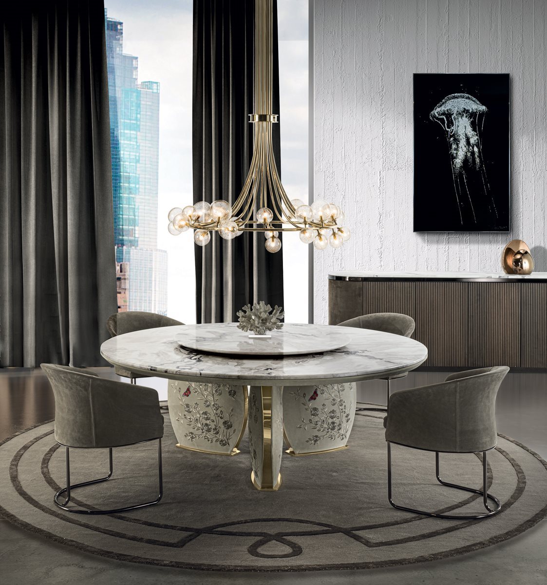 Люстра Фабрика LONGHI Rialto 
