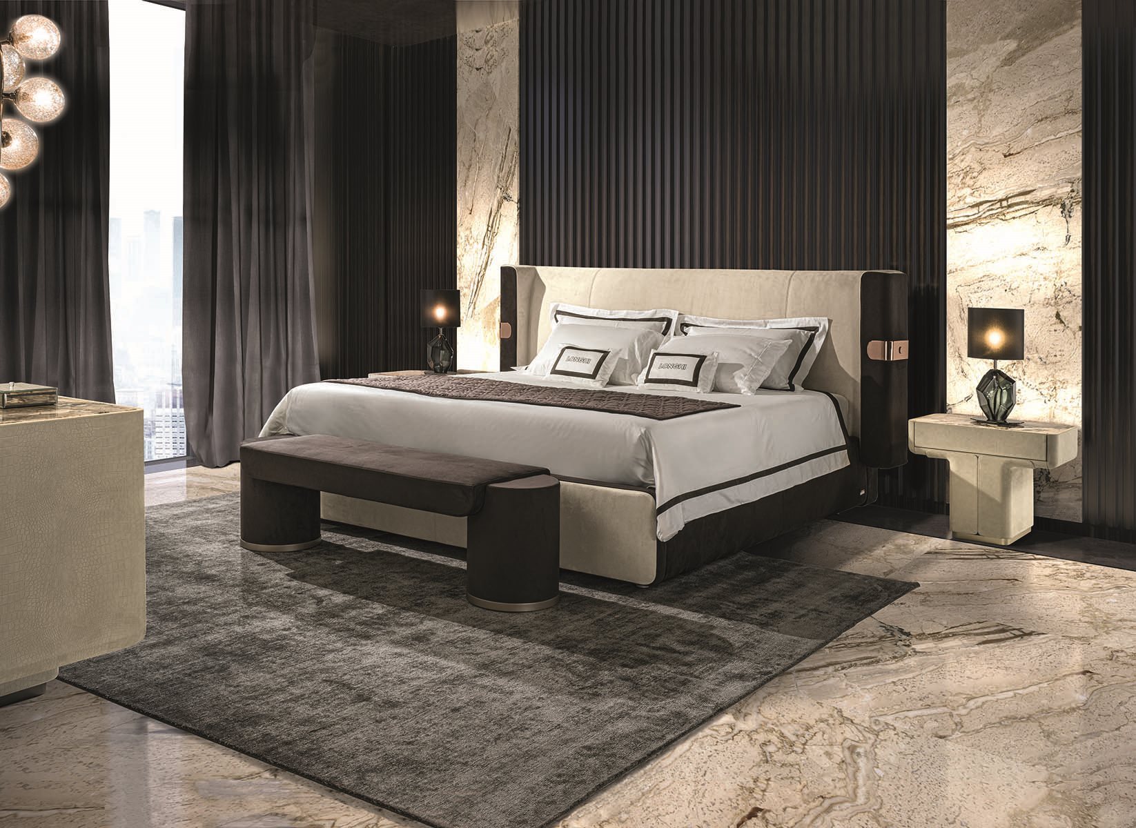 Кровать Фабрика LONGHI Mi bed 
