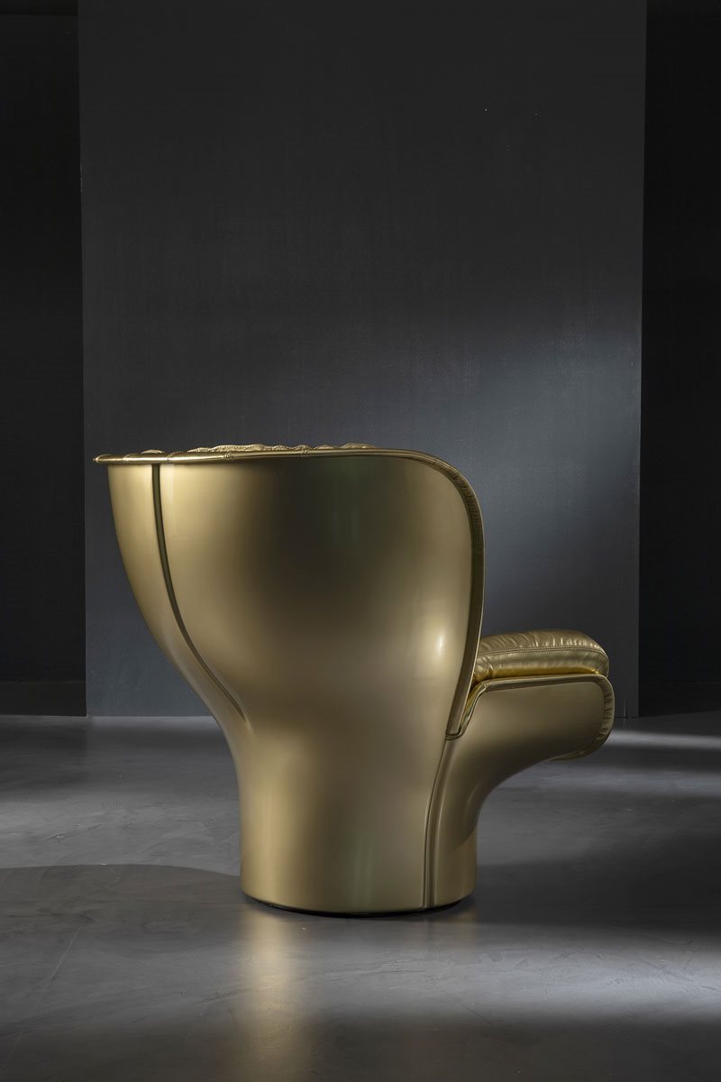 Кресло Фабрика LONGHI Elda Gold 