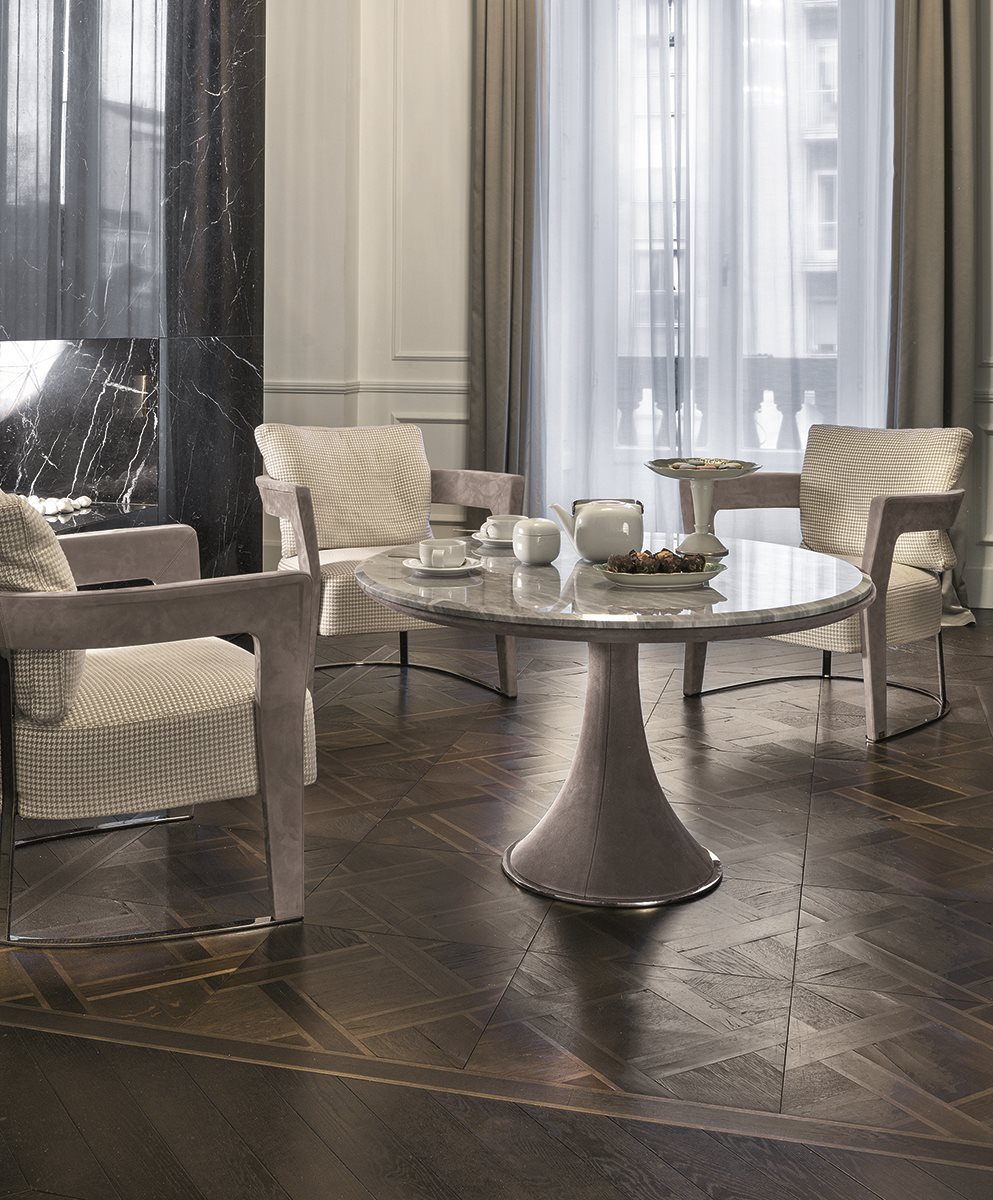Стол журнальный Фабрика LONGHI David small table 