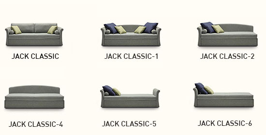 Диван-кровать Фабрика MILANO BEDDING Jack Classic 