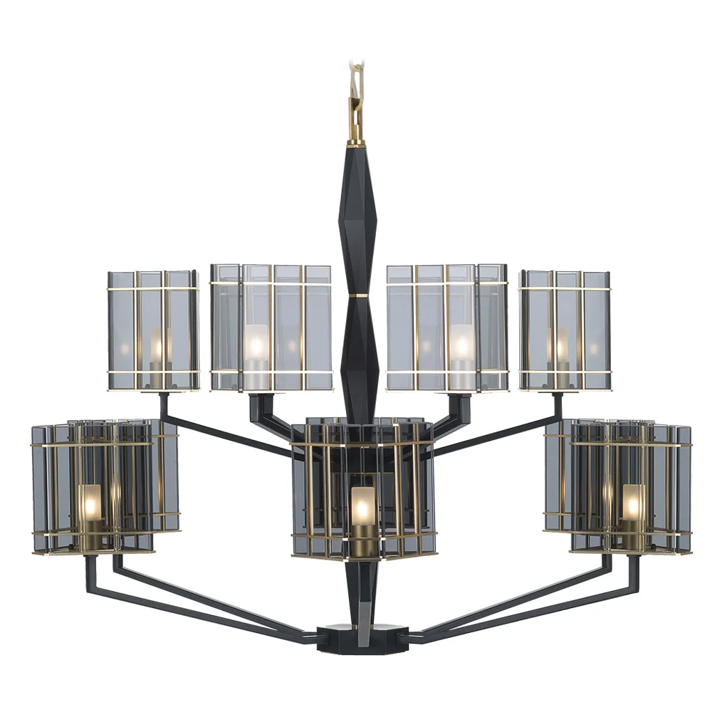 Люстра Фабрика OFFICINA LUCE TOP GLASS 