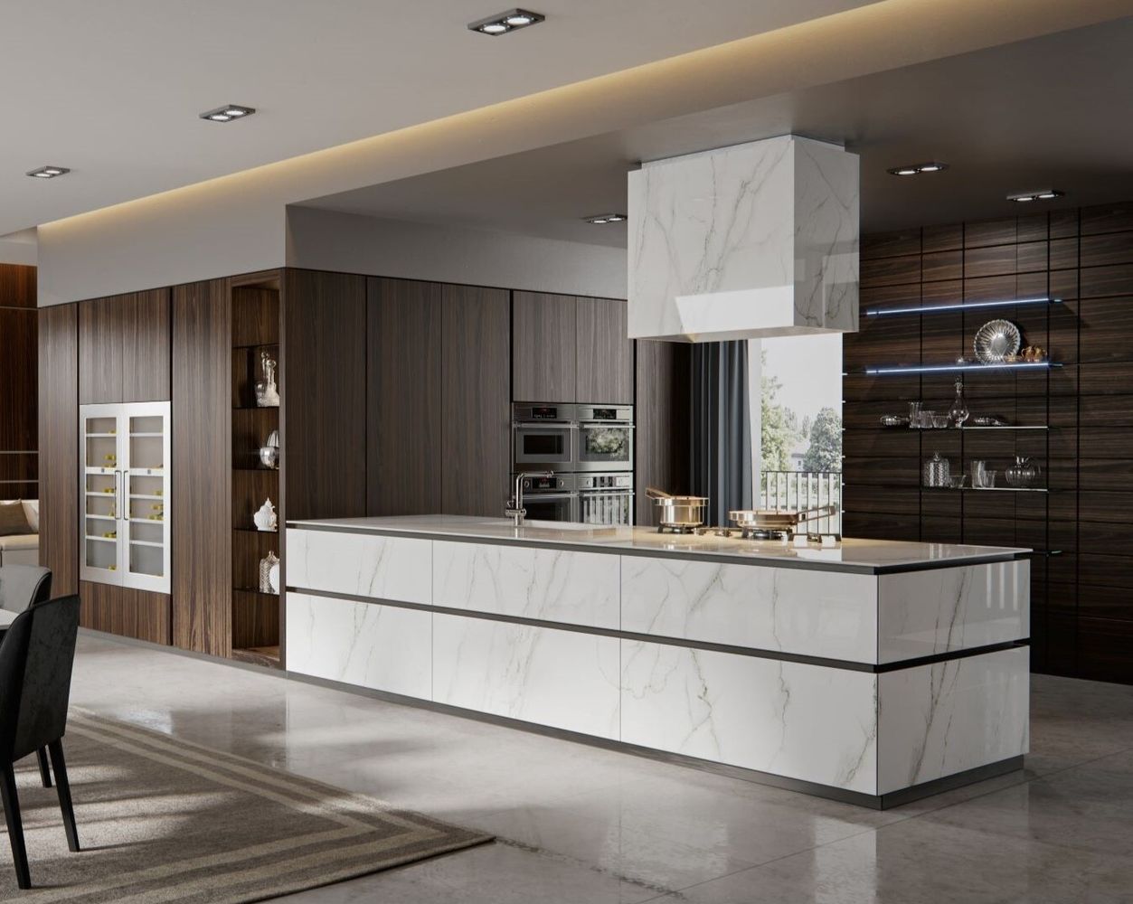 Кухня Old line Modern Glamour 