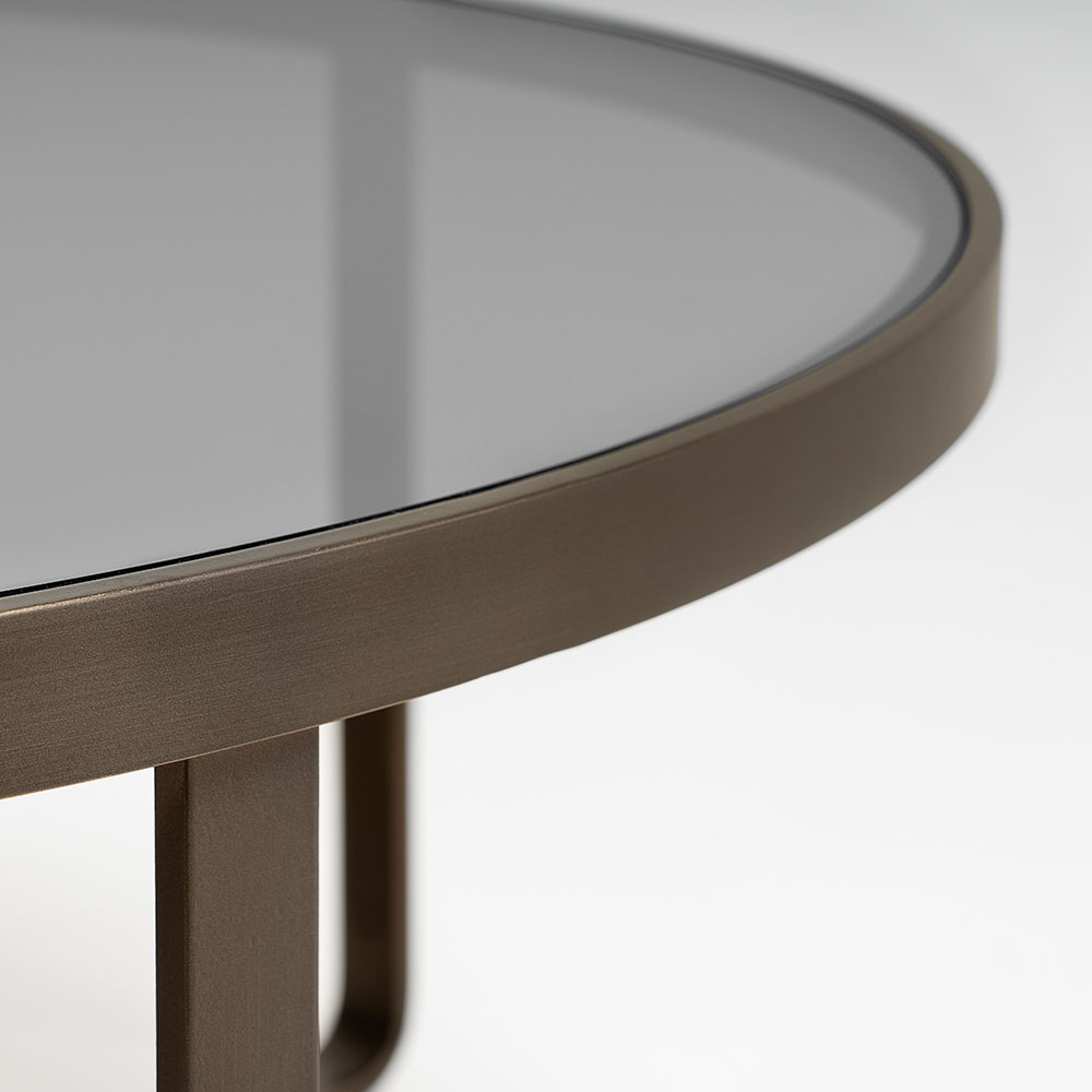 Стол журнальный Фабрика TOSCONOVA Teo round small table 